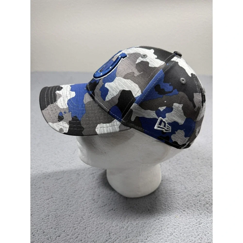 Indianapolis Colts Hat Cap Fitted Mens Large Camo NFL Football 39THIRTY New Era
